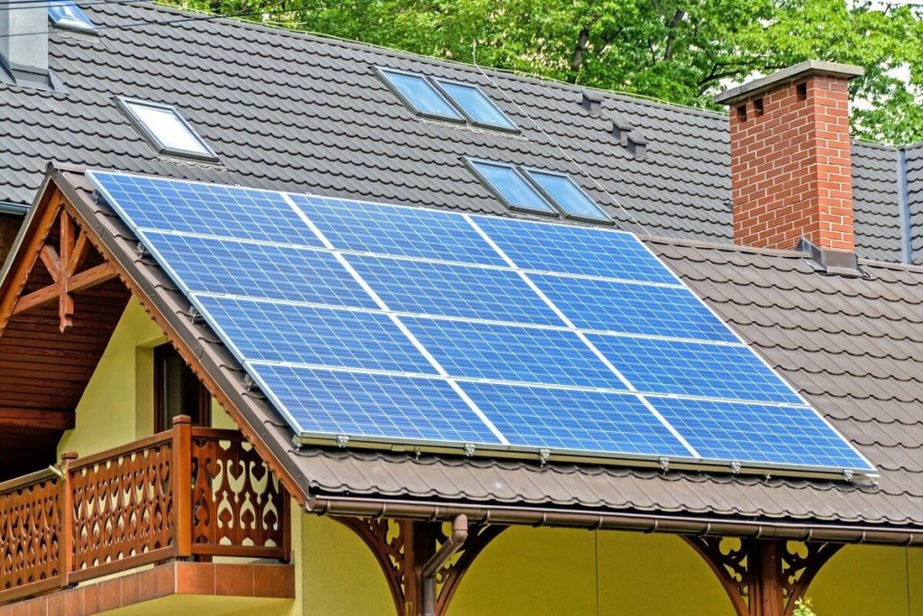 Chauffage solaire maison