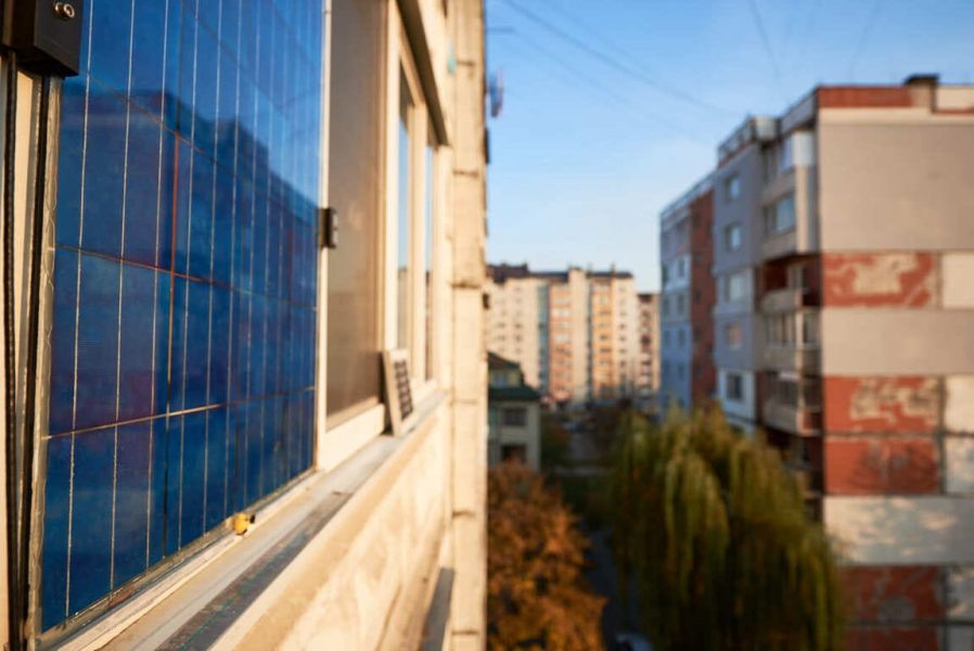 Panneaux solaires photovoltaïques en appartement