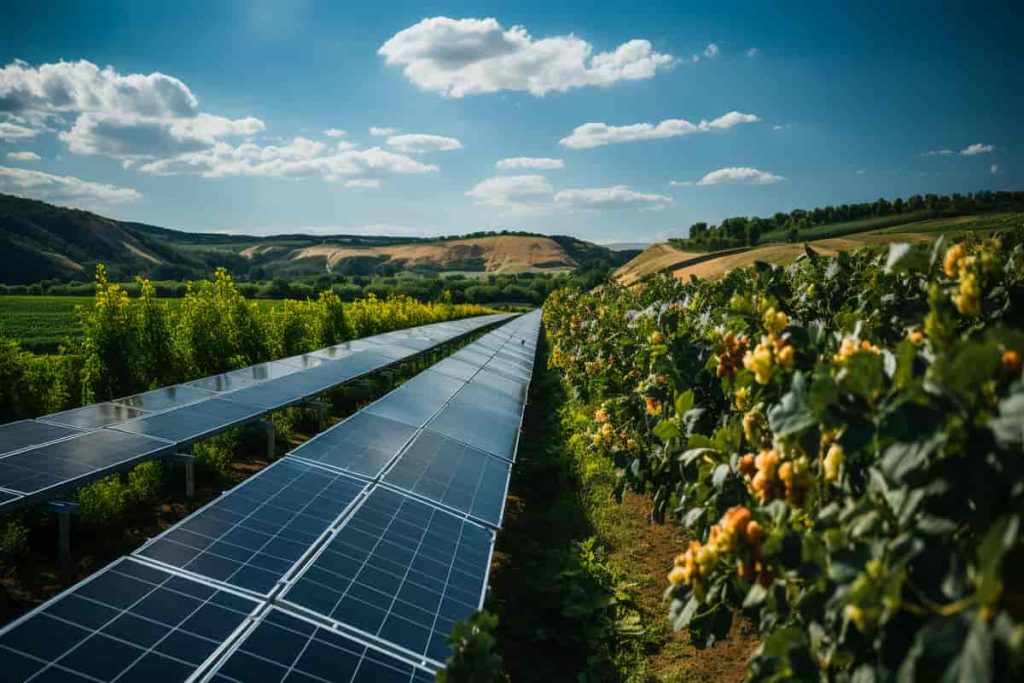 Combien rapportent 1 000 m² de panneaux solaires photovoltaïques