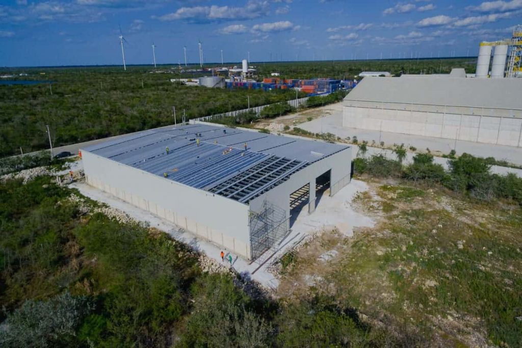 hangar photovoltaïque solaire