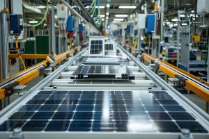 Fabrication panneaux solaires photovoltaïques Chine