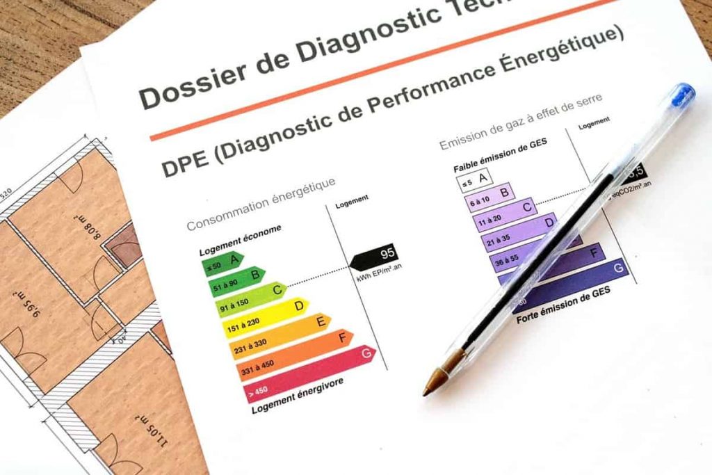 DPE vente maison avec panneaux solaires